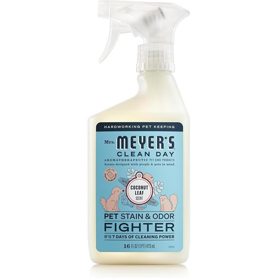 Mrs. MEYER'S CLEAN DAY Pet Stain & Odor Fighter Coconut Leaf Scent 16oz