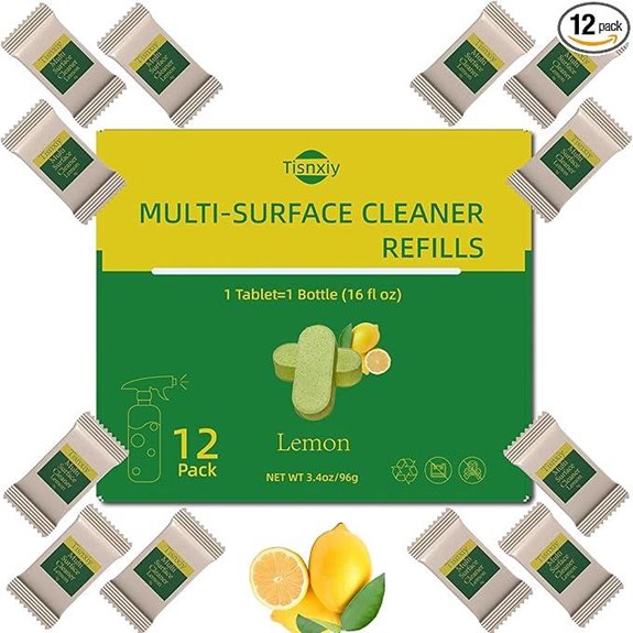 Multi-Surface Cleaner Refill Tablets 12 Count Lemon Scent