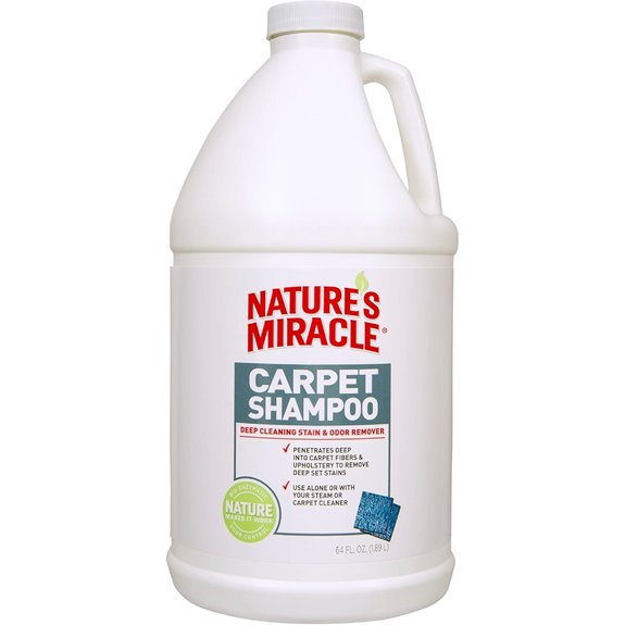 nature s miracle carpet shampoo deep clean pet stains odors