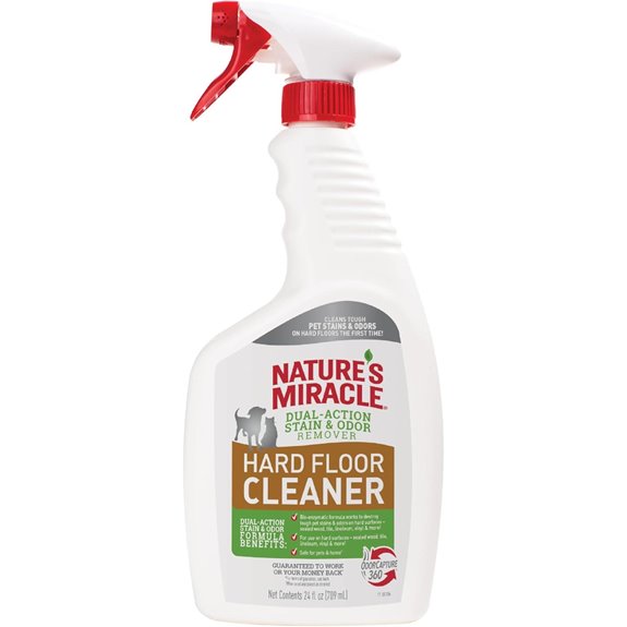 Nature’s Miracle Hard Floor Cleaner 24 oz Dual-Action Stain Odor Remover