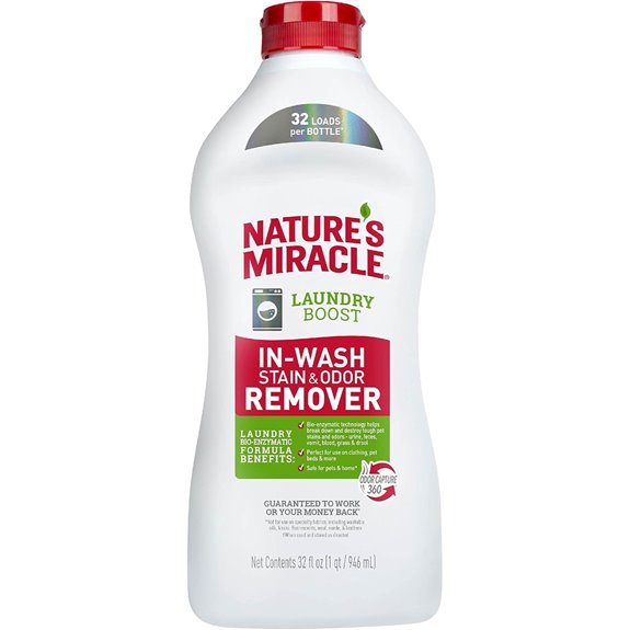 Nature’s Miracle In-Wash Stain & Odor Remover 32 oz
