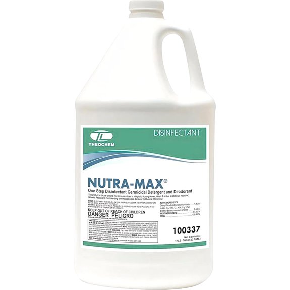 Nutra-Max Hospital Disinfectant: EPA List N 32 Gallons