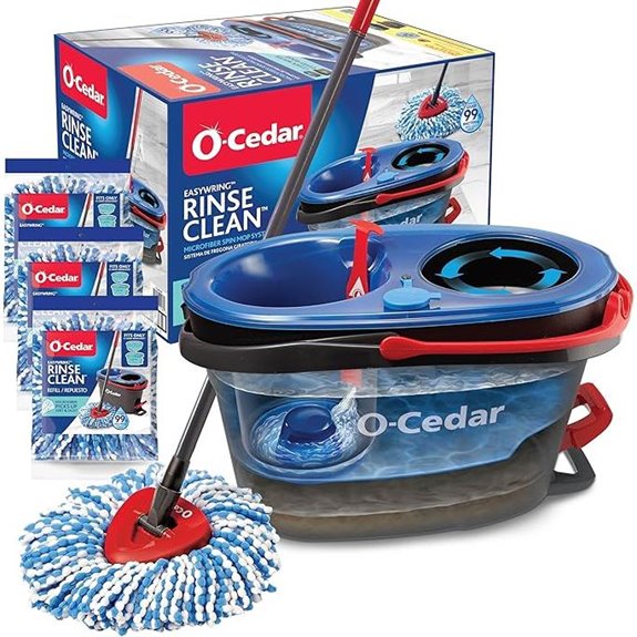 O-Cedar Microfiber Spin Mop with Refills System