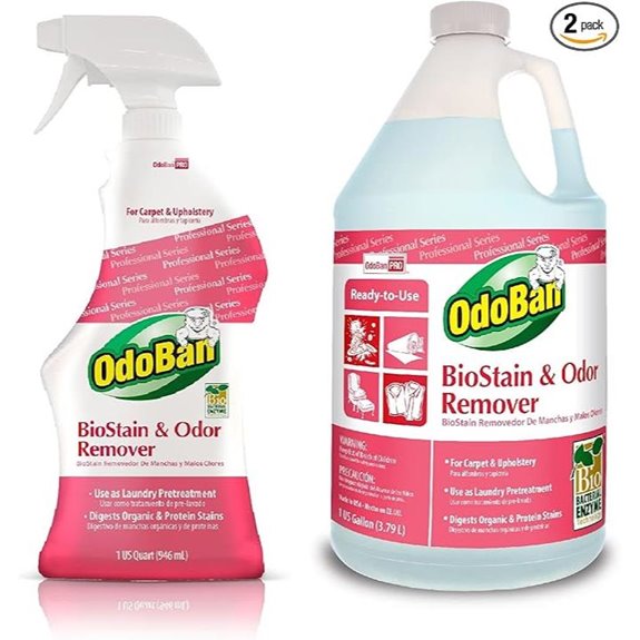 OdoBan Odor Remover — 32 oz Spray + Gallon