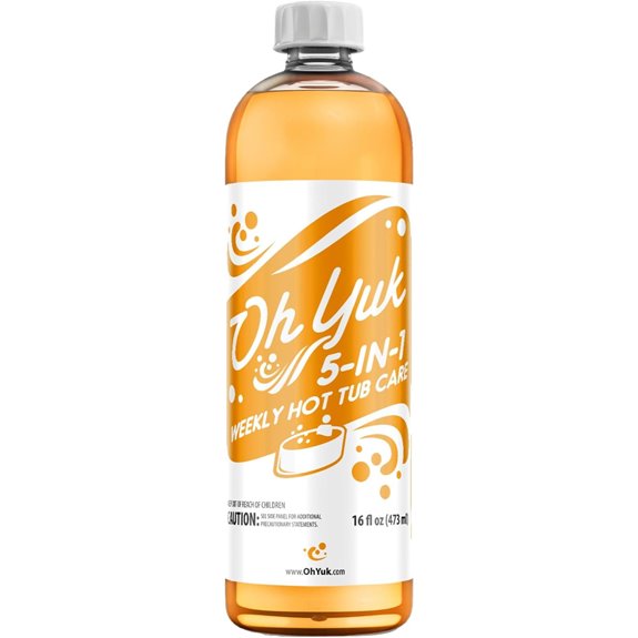 Oh Yuk 5-in-1 Hot Tub Care – 16oz Spa Cleaner