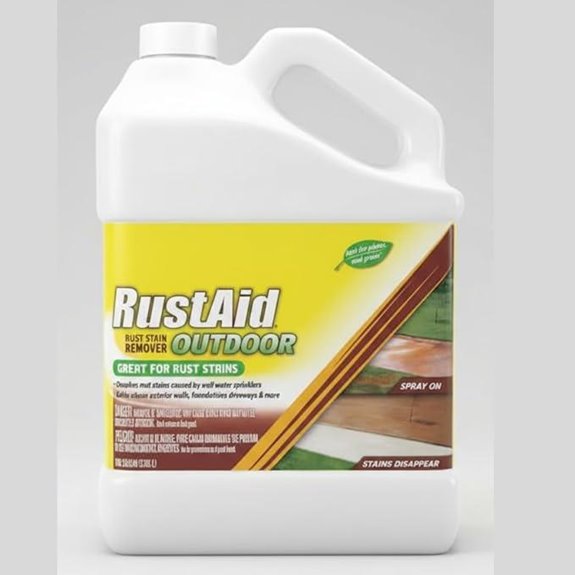 Outdoor Rust Stain Remover – 1 Gallon Biodegradable Formula