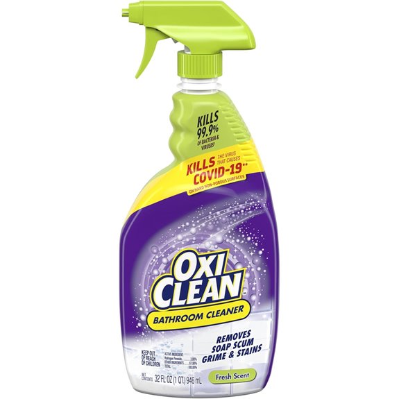 oxiclean bathroom cleaner details
