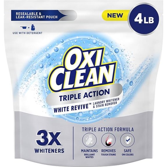 OxiClean Triple Action White Revive Stain Remover Powder