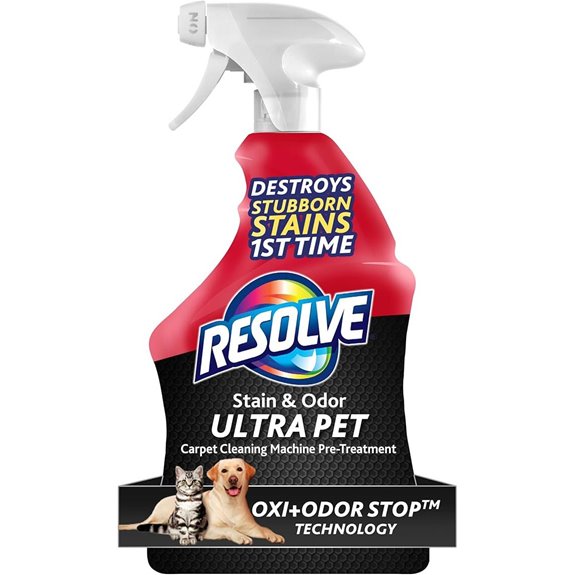 pet odor stain remover spray
