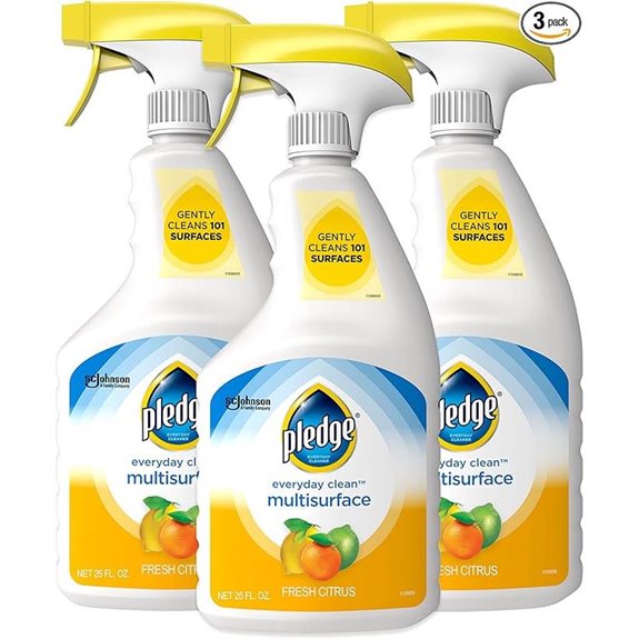 Pledge pH-Balanced Multisurface Cleaner Spray (3-Pack)