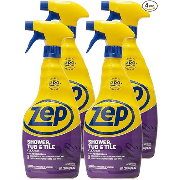 Zep Shower Tub & Tile Cleaner (4) Pro Formula