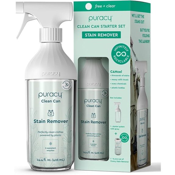 Puracy Natural Stain Remover - Starter Set (Free & Clear)