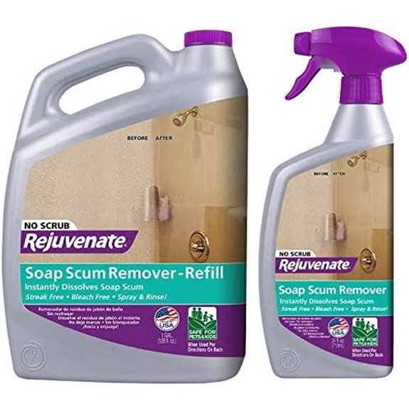 Rejuvenate Soap Scum Remover for GLass Shower Doors