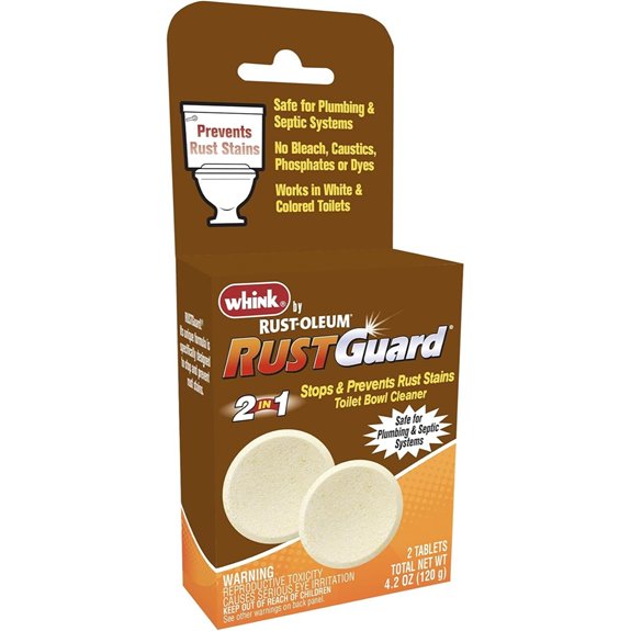 Rust-Oleum RustGuard Stain Remover for Toilets (2 Tablets)
