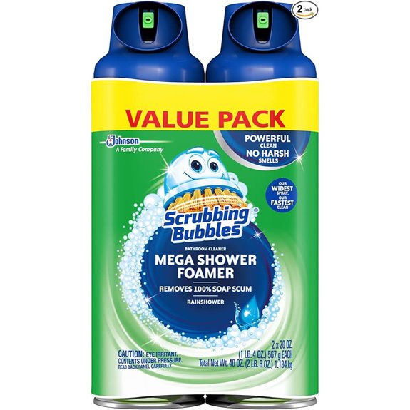Scrubbing Bubbles Shower Foamer Aerosol (2-Pack)
