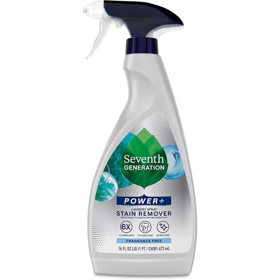 Seventh Generation Laundry Stain Remover Free & Clear Unscented 16 Fl Oz