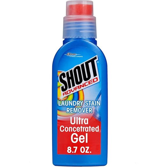 Shout Advanced Gel Stain Remover with Scrubber Brush
