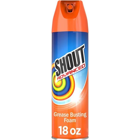 Shout Advanced Grease Busting Foam 18oz Can