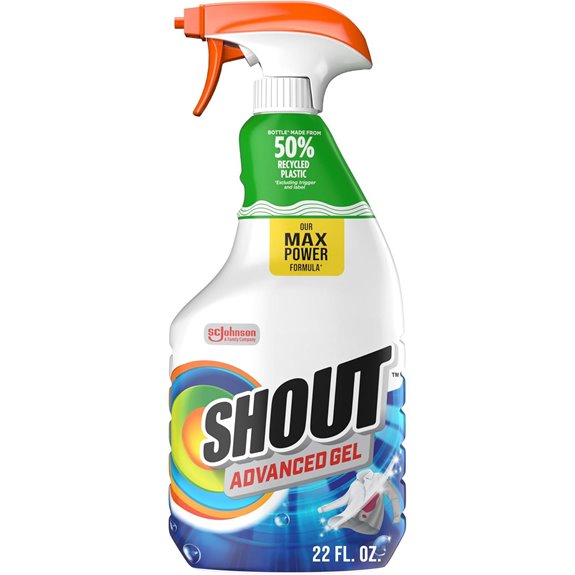 Shout Advanced Laundry Stain Remover Gel 22oz Spray