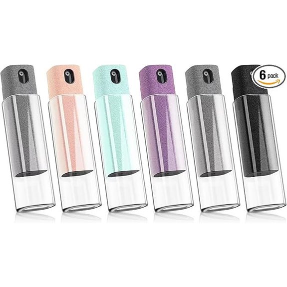 6-Pack 3-in-1 Screen Cleaner Spray & Cloth Set