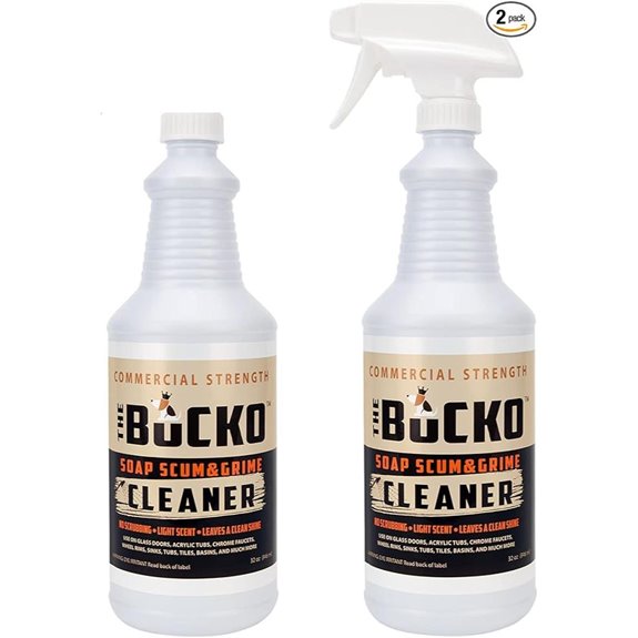 Soap Scum Cleaner 32 oz with Sprayer & Refill (Combo)