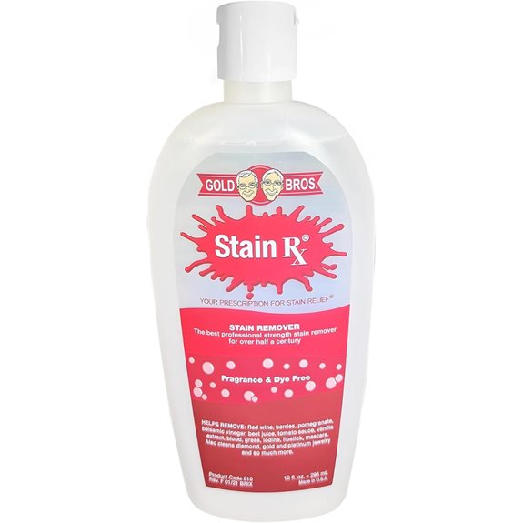 Stain Remover for Fabrics Carpets & Jewelry (10 oz)