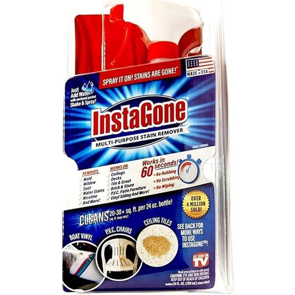 Stain Remover Trial Pack: 24oz Spray Bottle Included