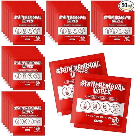 Stain Remover Wipes – Portable Pocket Laundry Cleaning