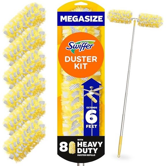 Swiffer Duster Kit with Extendable 6-Foot Handle