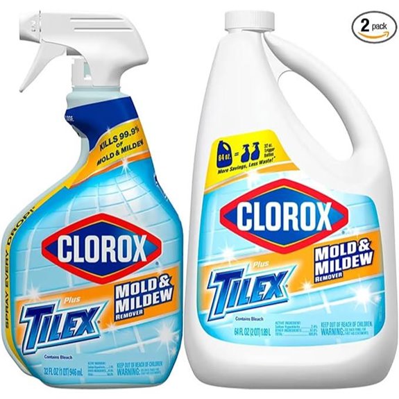 Tilex Clorox 2 Piece Set Clear 96 Fl Oz