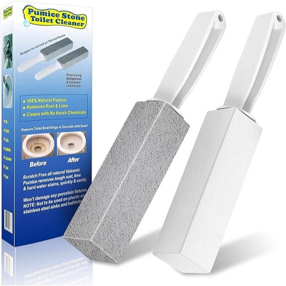 Toilet Bowl Cleaner Pumice Stone - 2 Pack