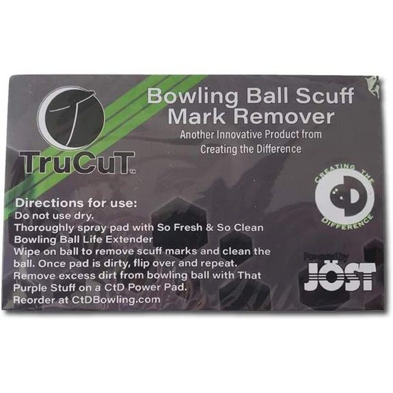 TruCut Scuff Remover for Bowling Balls