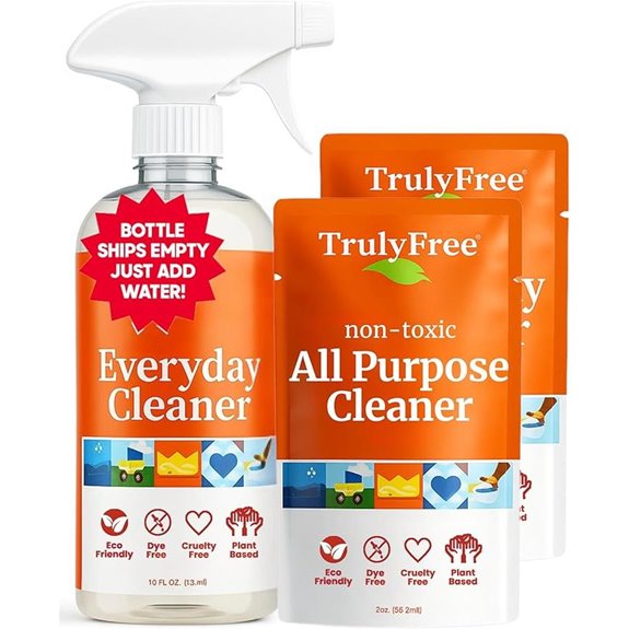 Truly Free Everyday Cleaner: Multi-Surface Spray Kit (16oz)