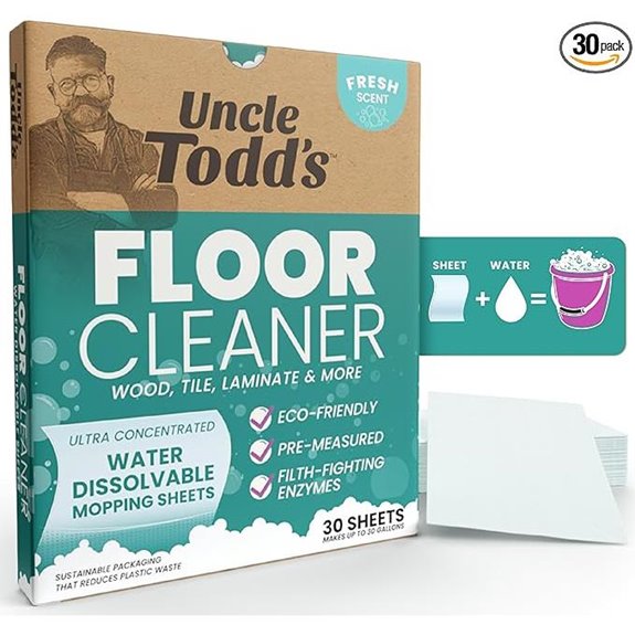 Uncle Todd’s Ultra Concentrated Floor Cleaner Sheets (30)