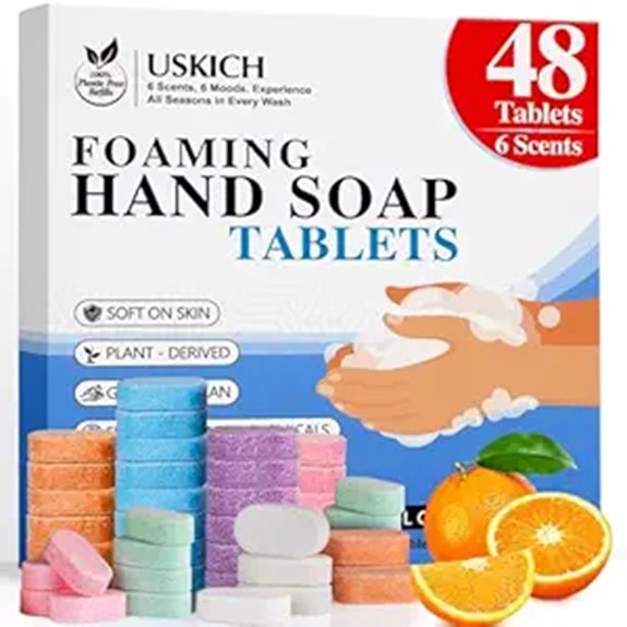 USKICH 48-Pack Foaming Hand Soap Refills (8 oz)