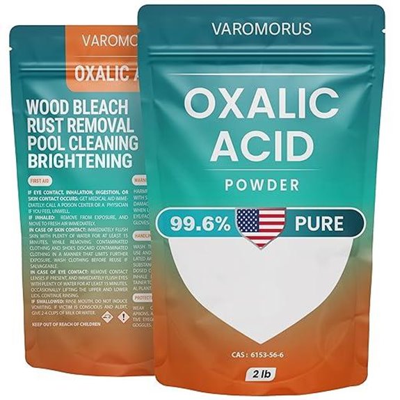 Varomorus Oxalic Acid Powder 2 lb Cleaner & Restorer