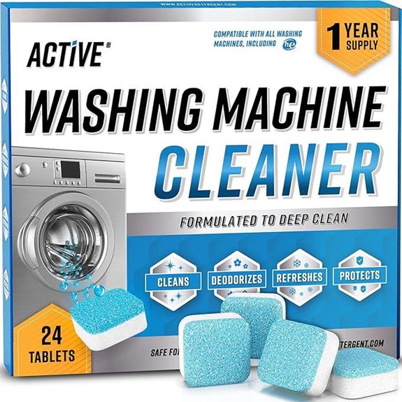 Washing Machine Cleaner Descaler 24-Pack (12-Month Supply)