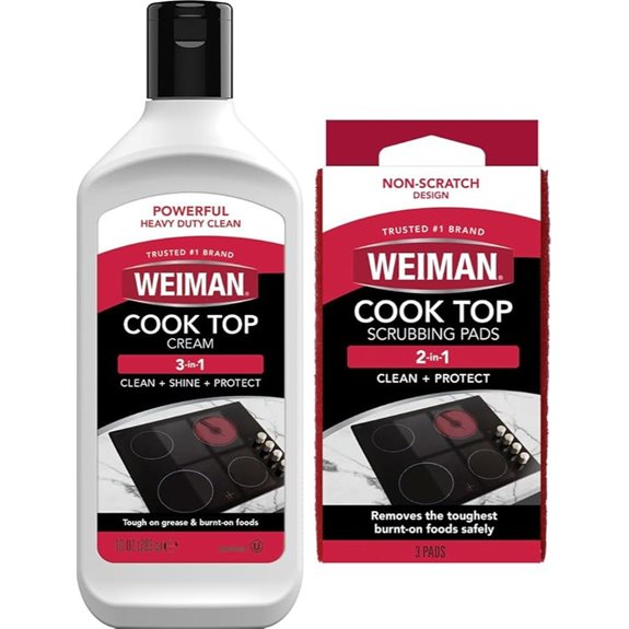 weiman ceramic glass cleaner kit
