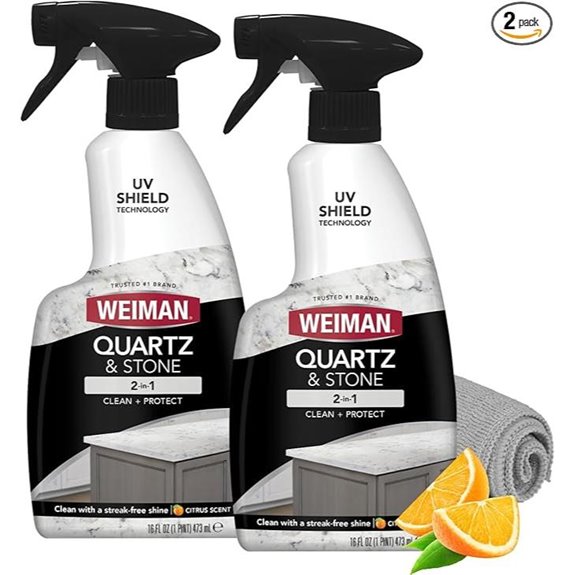 Weiman Quartz Countertop Cleaner & Polish (2 Pack)