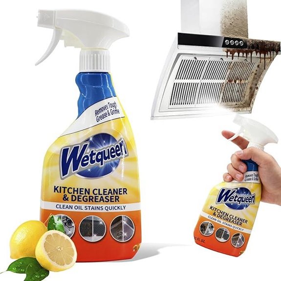 wetqueen lemon scented all purpose cleaner