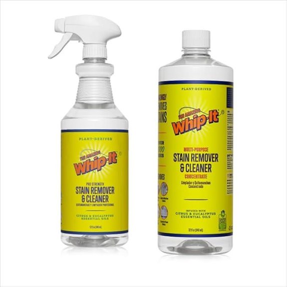 Whip-It All-Natural Enzyme Cleaner Stain Remover Kit