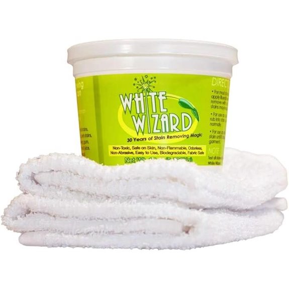 White Wizard Stain Remover Safe on Skin 1 Gallon