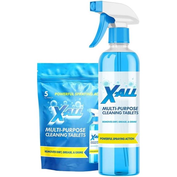 X-ALL Multi-Purpose Cleaner - Spray Bottle and 5x Cleaning Tablets