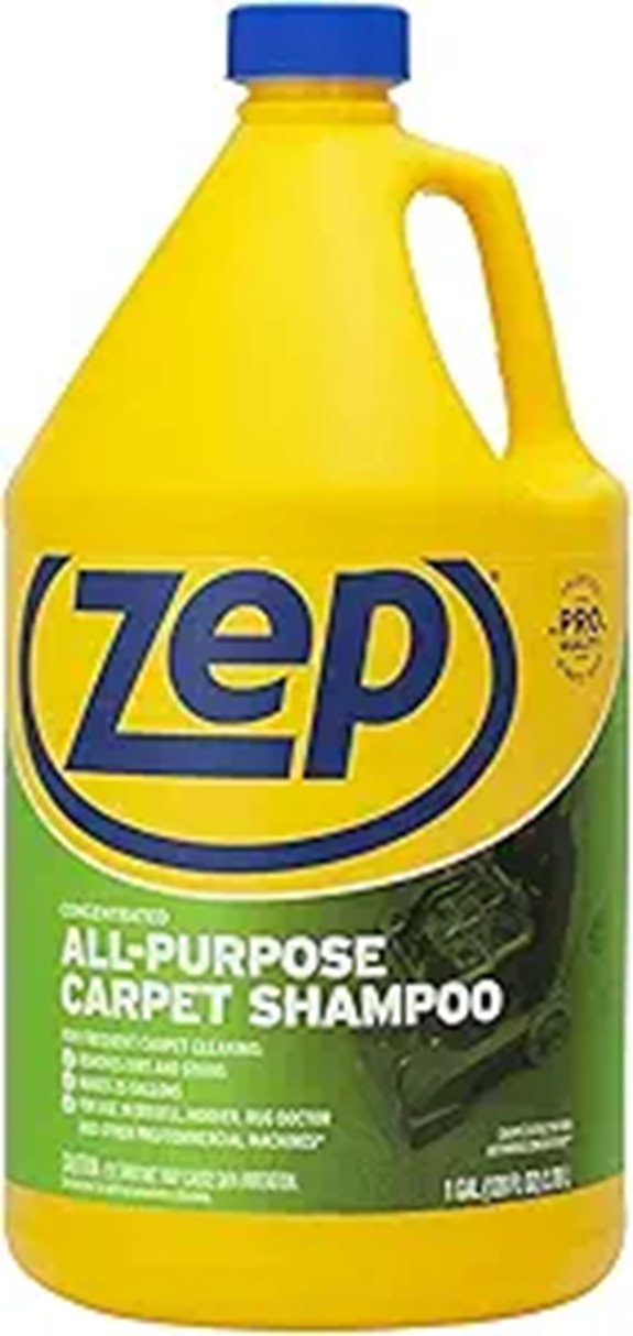 zep carpet shampoo concentrate gallon
